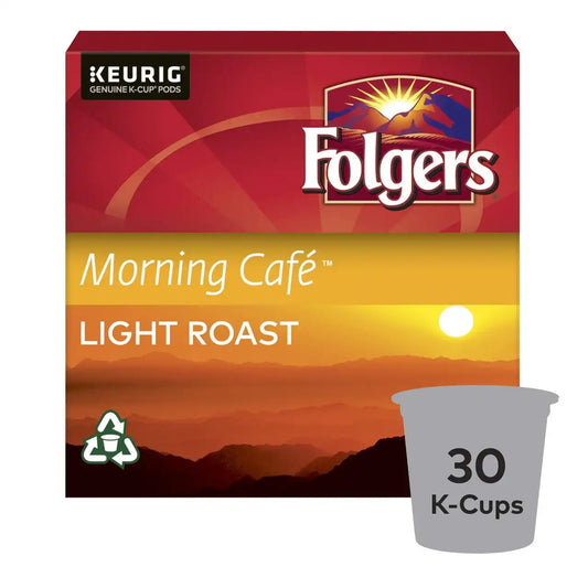 Folgers Morning Café K-Cup Coffee Pods 30 K-Cup Pods